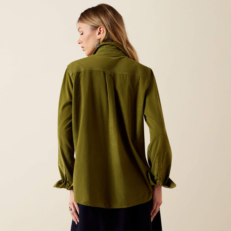 Ariat Billie Jean Moss Green Shirt