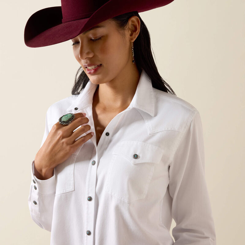 Ariat Silver Horizon Western Snap Shirt