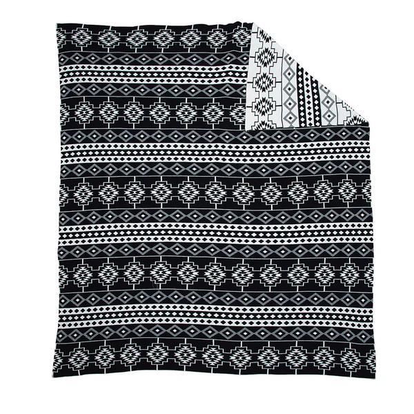 Myra Black Azteca Throw