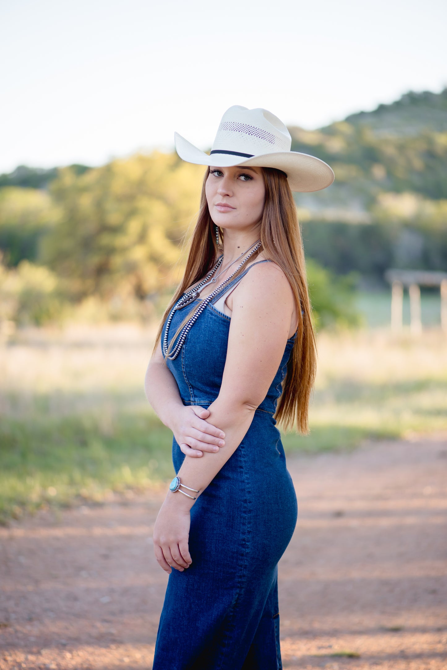 Stetson Cami Strap Denim Dress
