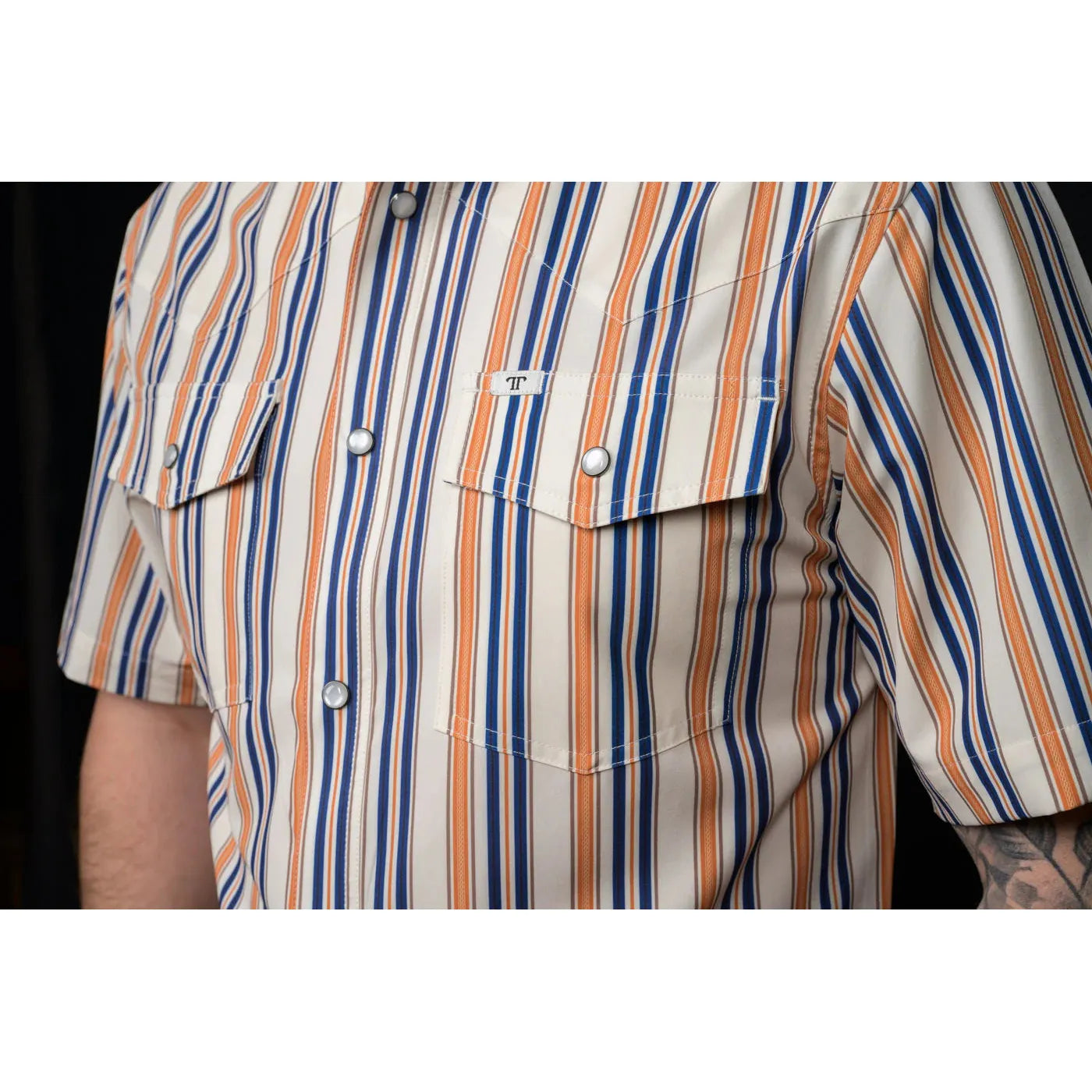 Ferrell Jackson Short Sleeve Snap - Petticoat Junction