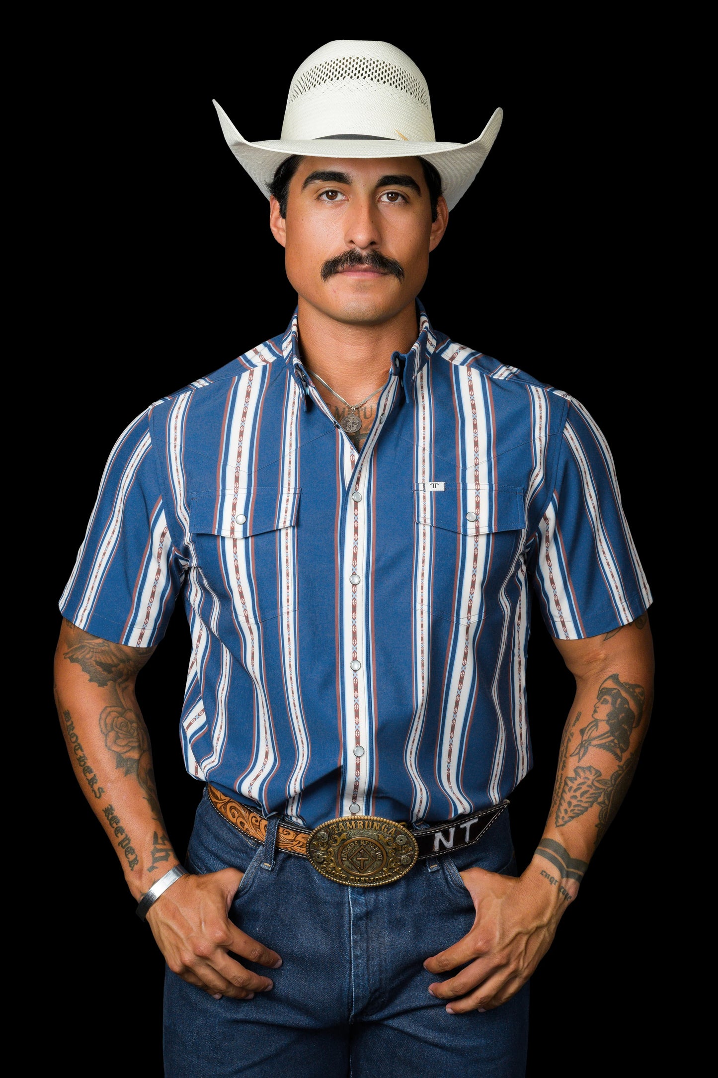 Ferrel Hudson Short Sleeve Snap
