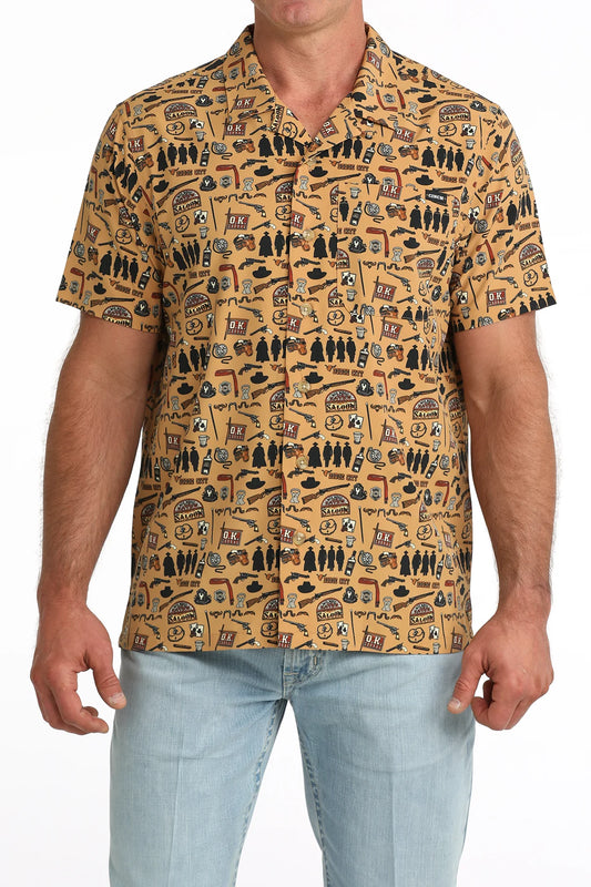 Cinch Men’s Camp Shirt - Petticoat Junction