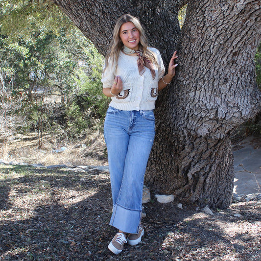 Vervet Symphomy HR Wide Leg Jean