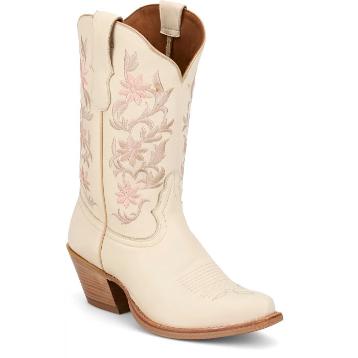 Tony Lama Katie 11" Ivory Boot