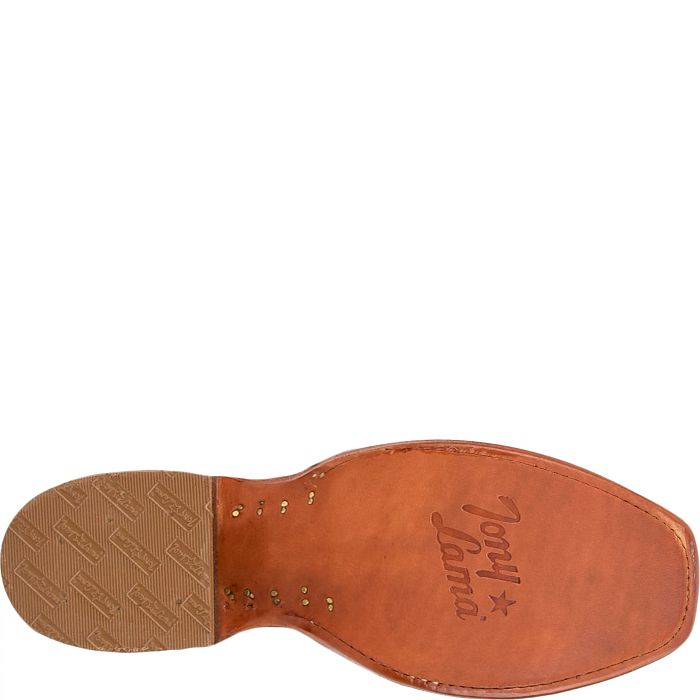 Tony Lama Zaire Cognac Full Quill Ostrich Boot
