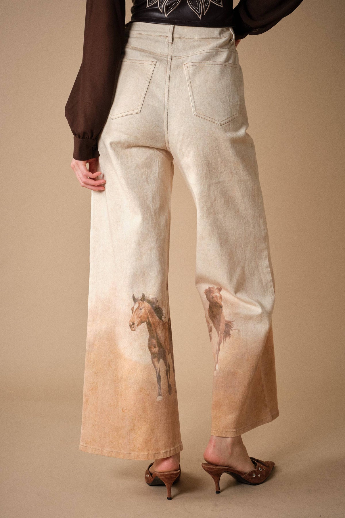 Wild Horse Wide Leg Jeans - Petticoat Junction