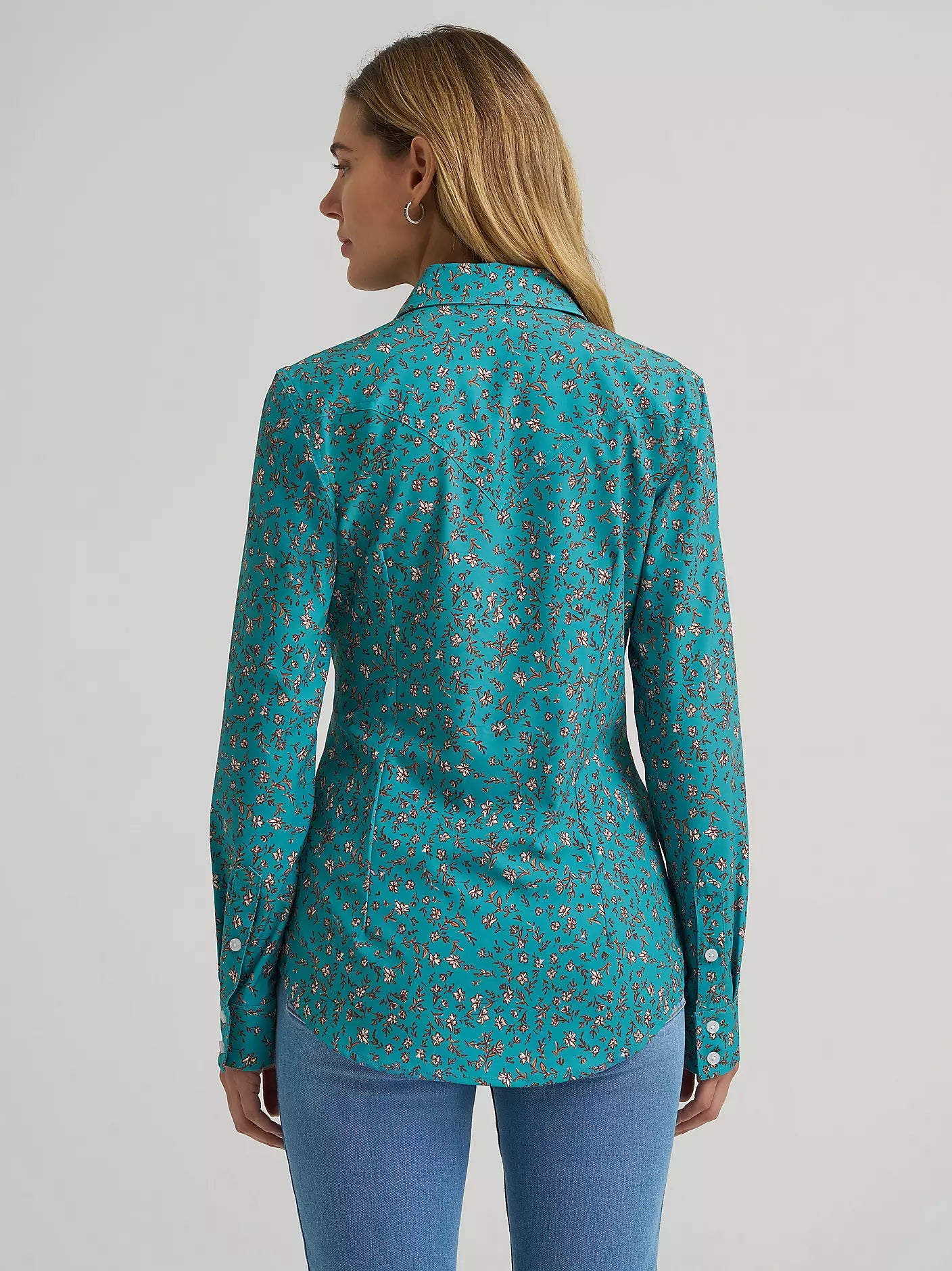 Wrangler Aria Green Performance Shirt