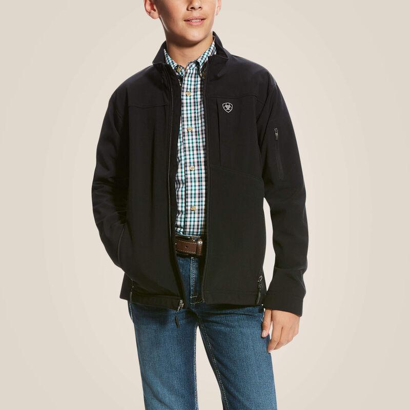 Arait Boy's Vernon Softshell Jacket Black