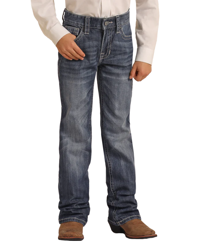 Rock&Roll BB Regular Fit Dark Wash