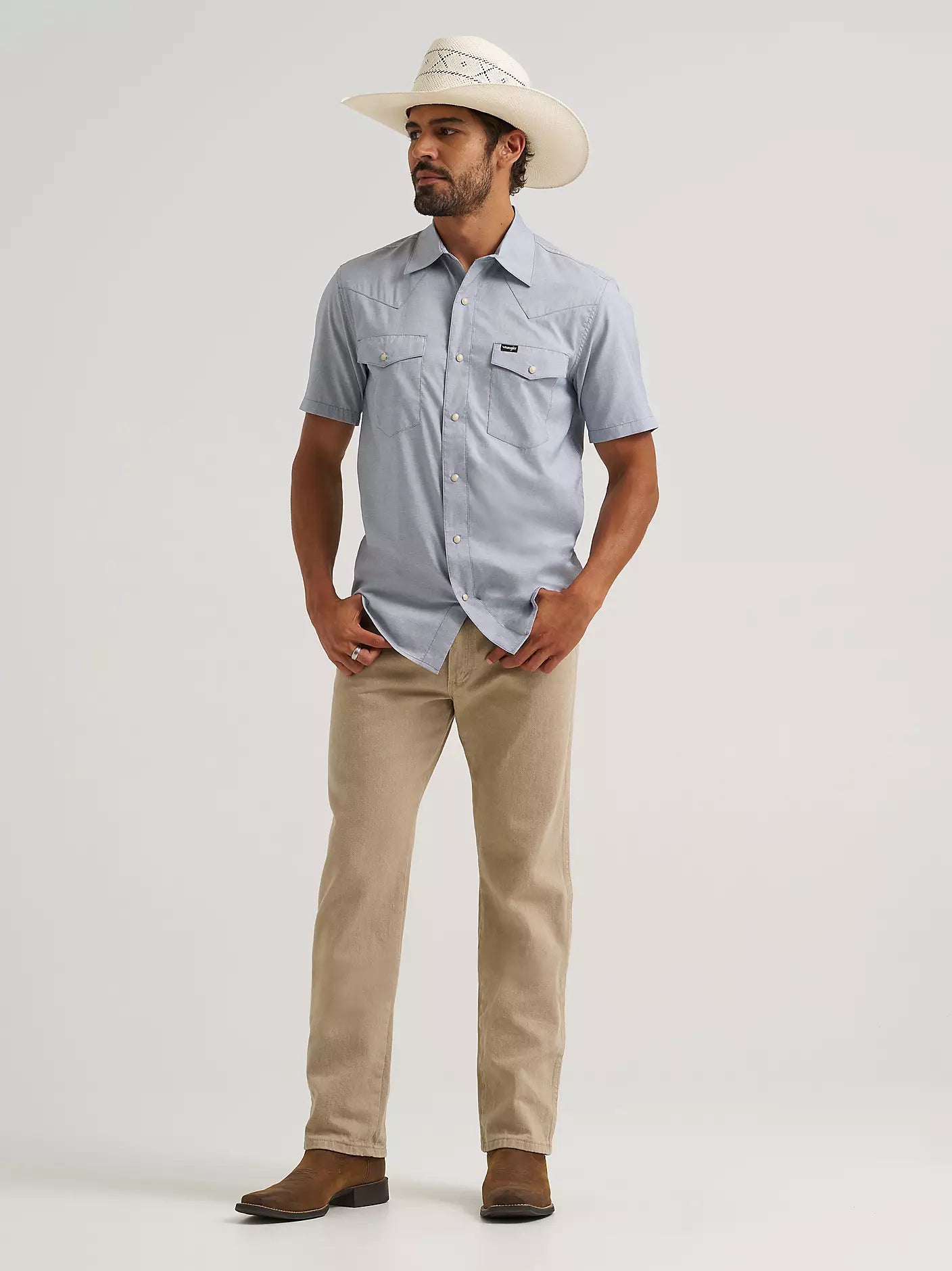 Wrangler All Terrain Drover Utility SS Shirt Bearing Sea