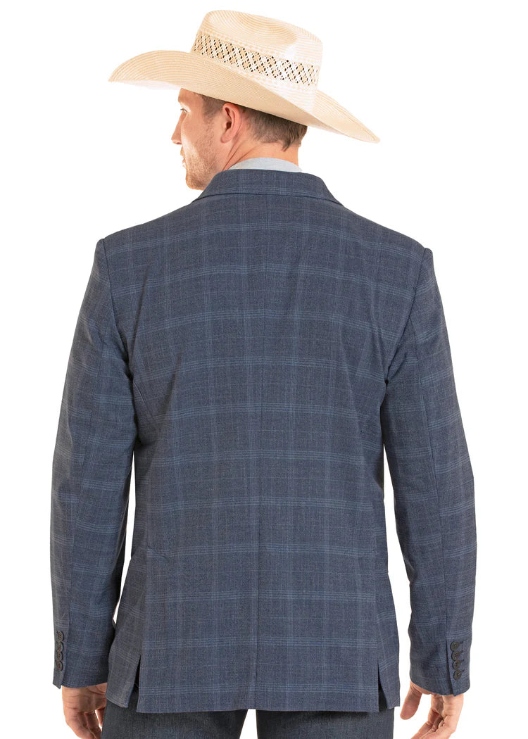 Rock&Roll Black/Blue Plaid Sportscoat