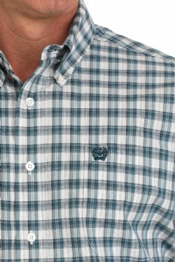 Cinch Blue Plaid Shirt