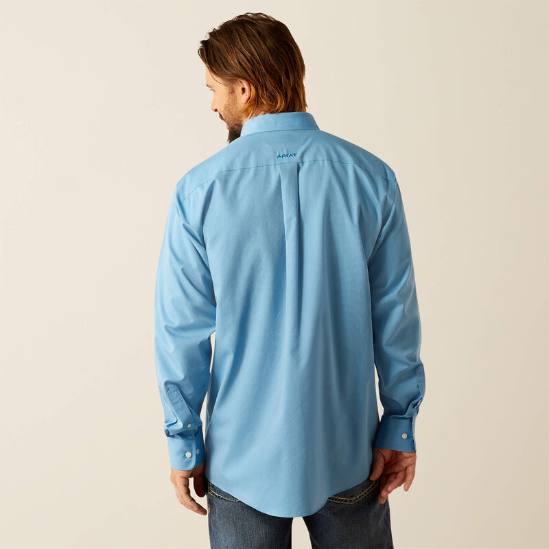 Ariat Solid Blue LS Shirt