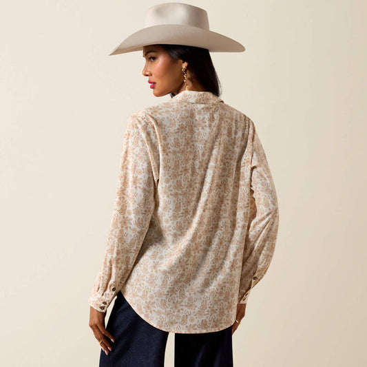 Ariat Boots & Roses Homestyle Blouse