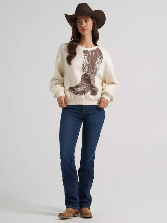 Wrangler Boot Graphic Sweatshirt