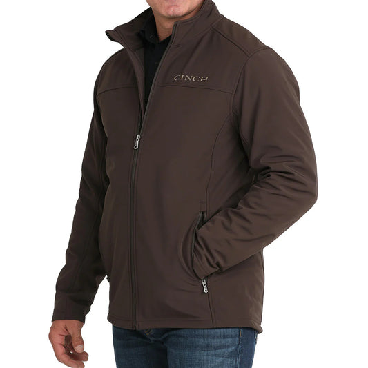 Cinch Brown Bonded Windproof Jacket