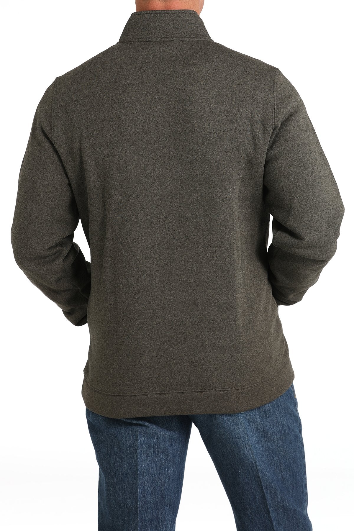 Cinch 1/2 Zip Pullover Brown