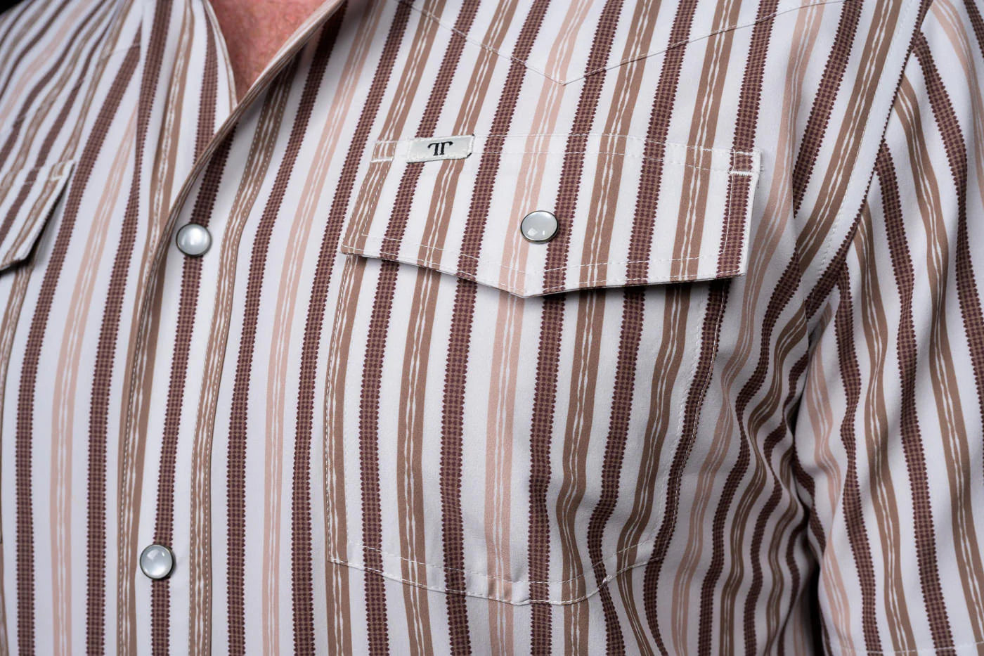 Ferrell Wyatt Brown Short Sleeve Snap