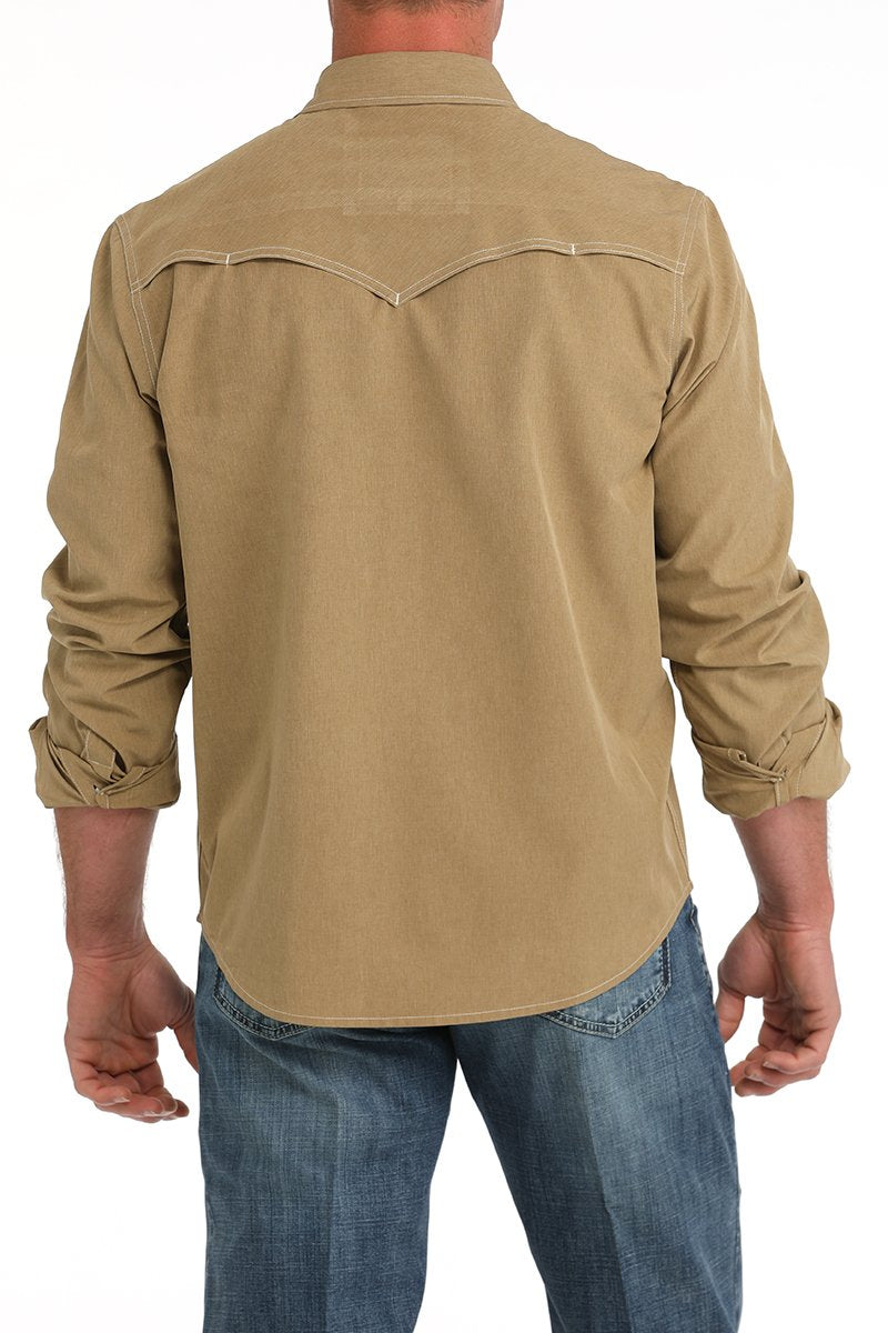 Cinch Arenaflex Western Shirt Camel