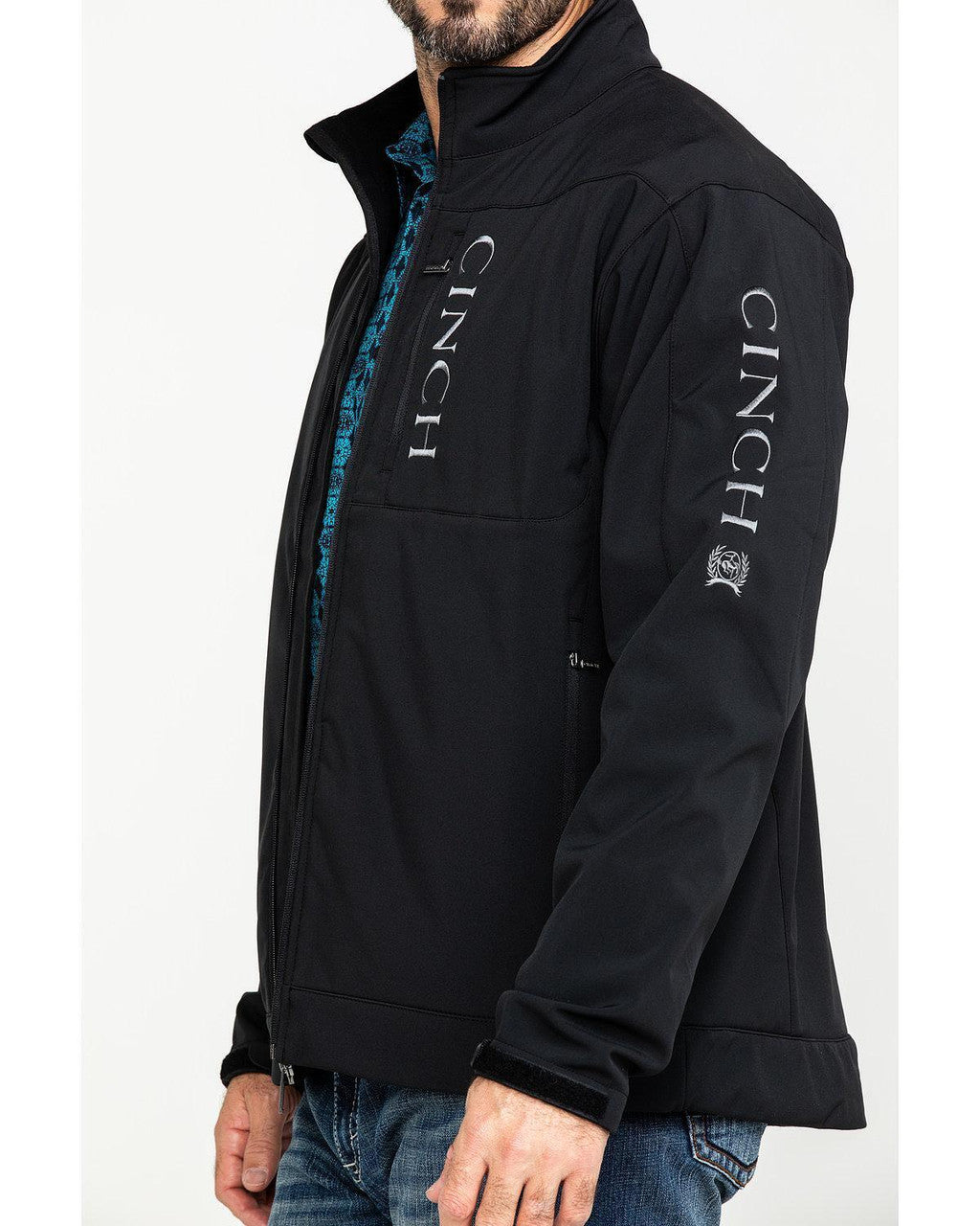 Cinch Black Conceal Carry Bonded Jacket