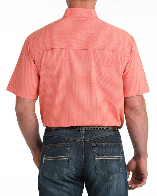 Cinch Arenaflex Salmon SS Shirt