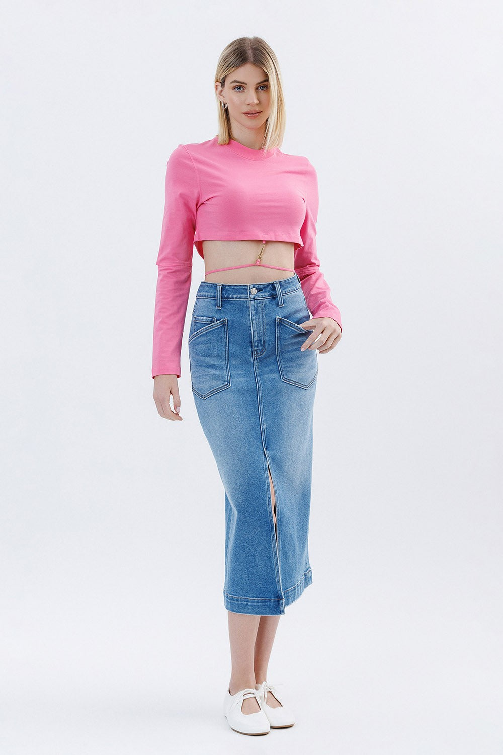 Vervet Daydream Denim Skirt