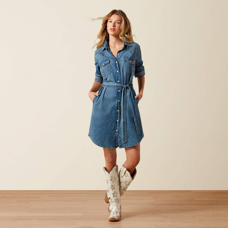 Ariat Americana Denim Mini Dress