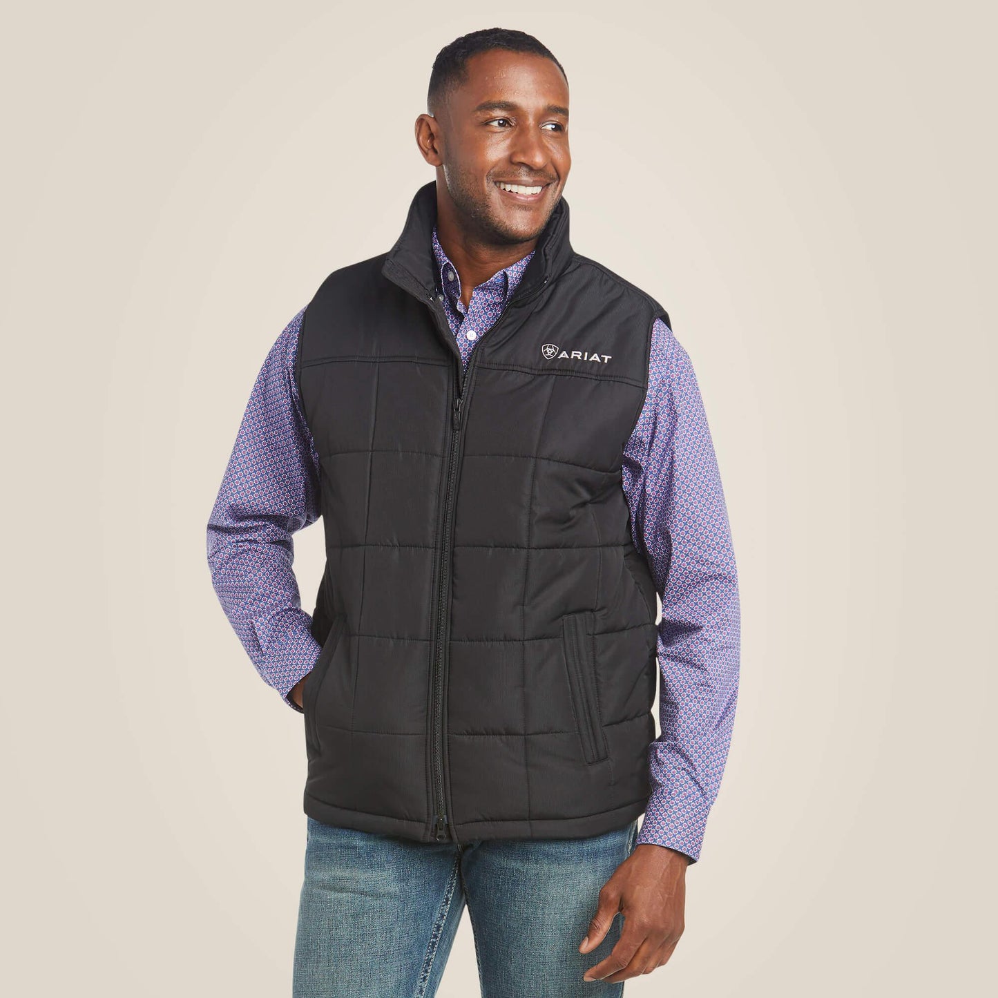 Ariat Crius Insulated Vest Black
