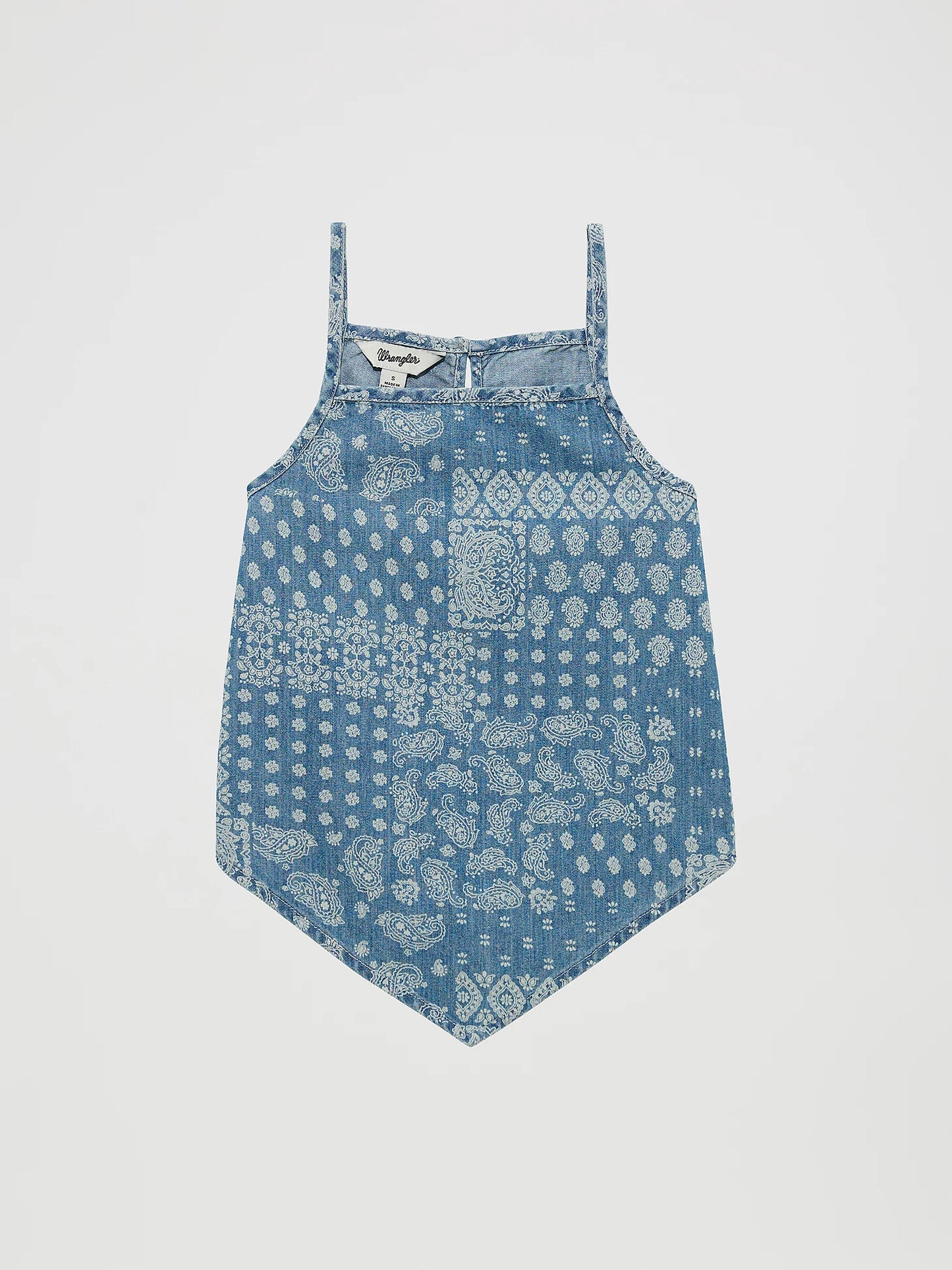 Wrangler Girls Hankercheif Hem Top