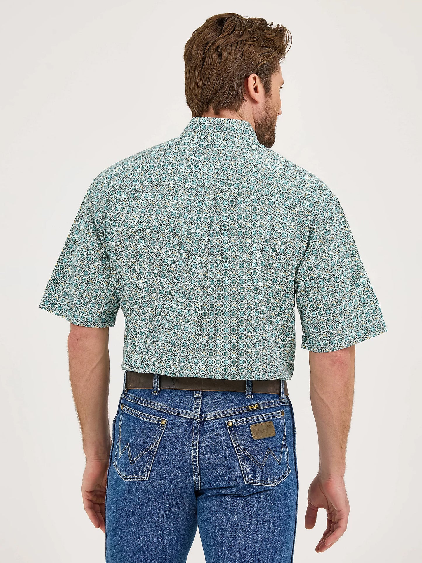 Wrangler George Strait Green SS Shirt