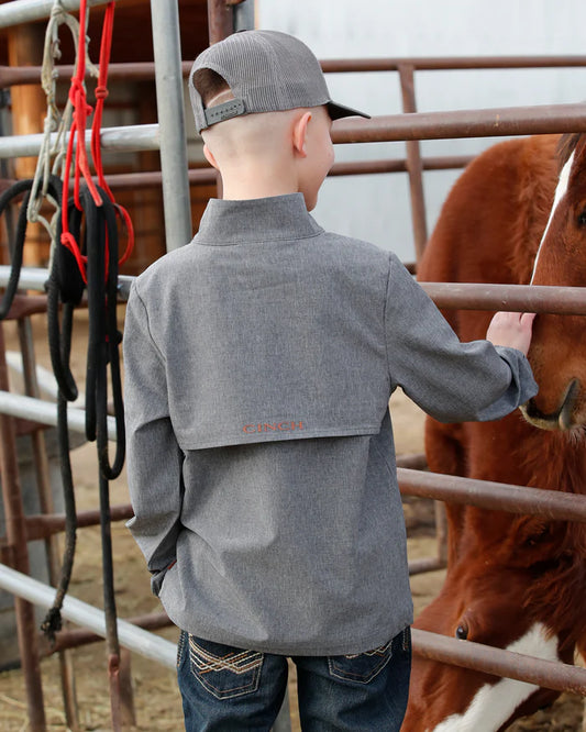 Cinch Boys Grey Windbreaker