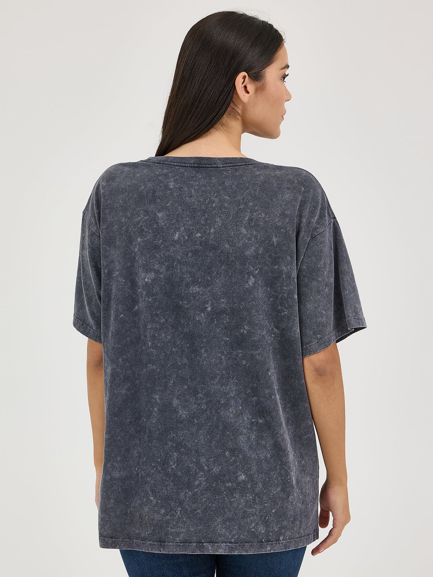 Wrangler Black Guiter Boyfriend T-shirt