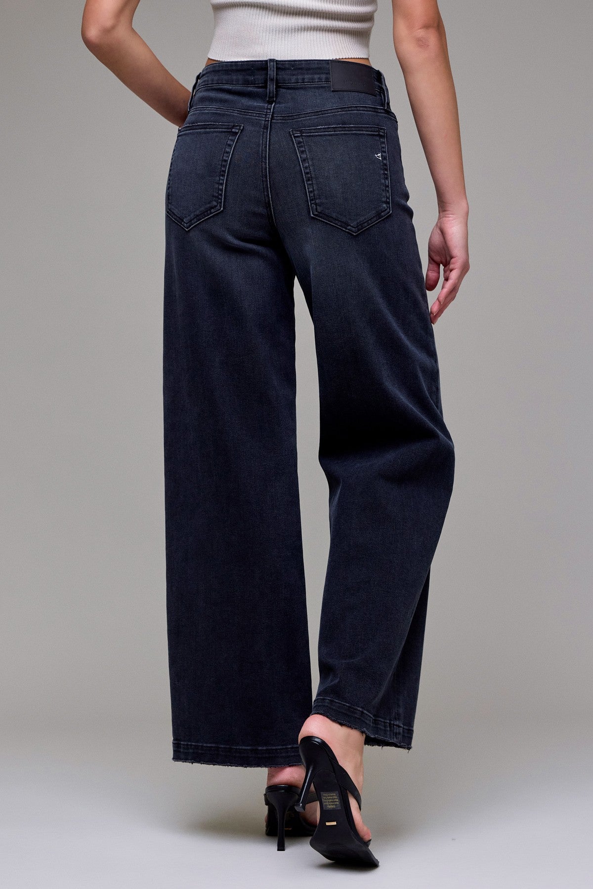 Hidden Medium Grey Nori Mid Rise Jean