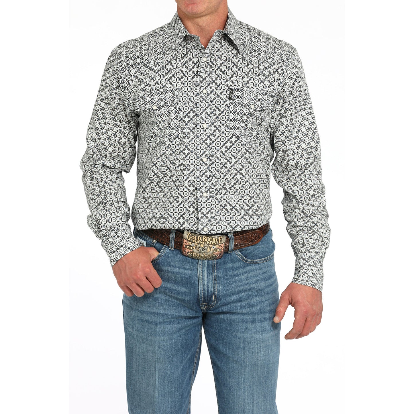 Cinch Multi Geo Print Shirt