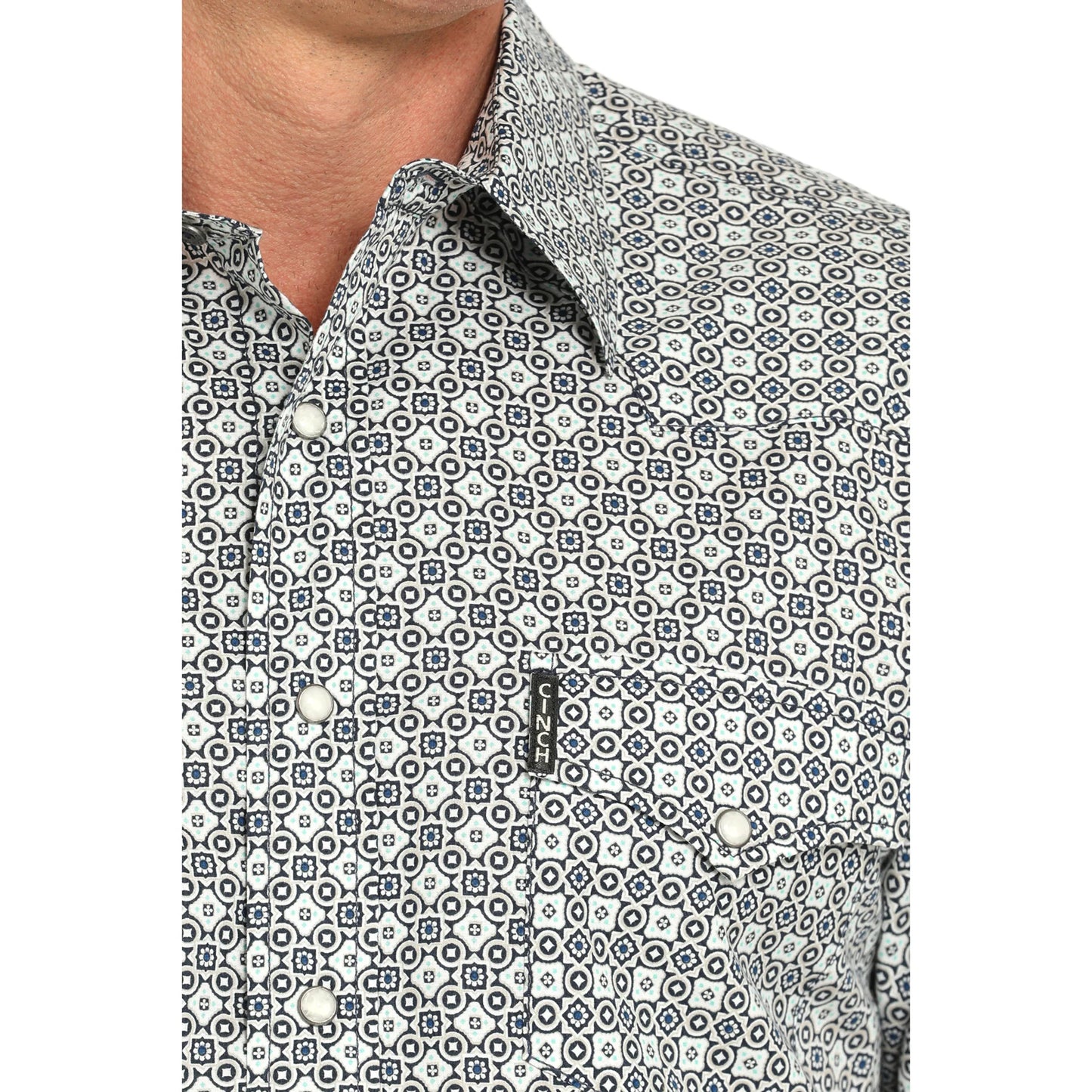 Cinch Multi Geo Print Shirt