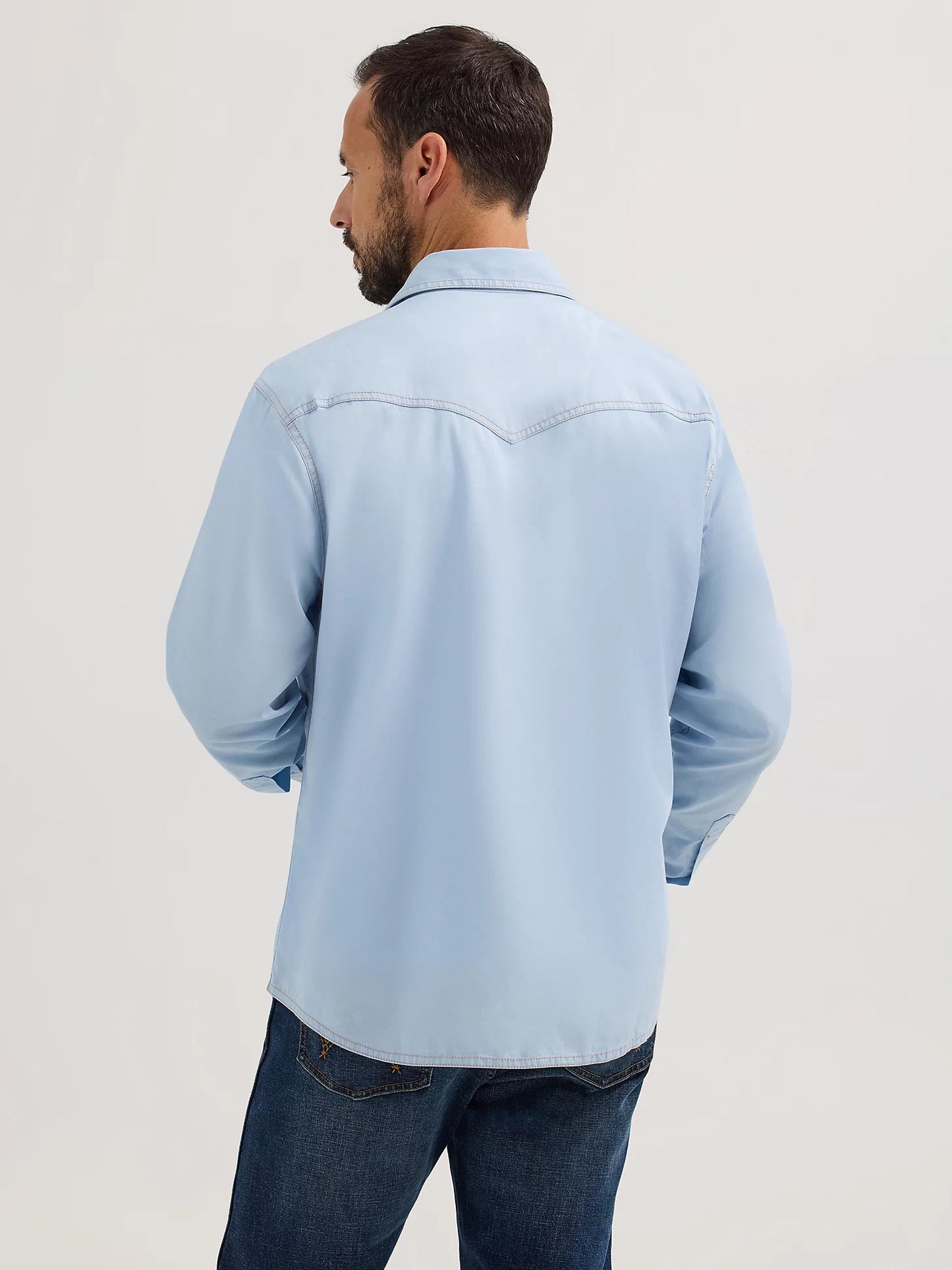 Wrangler Retro Snap Light Wash Shirt