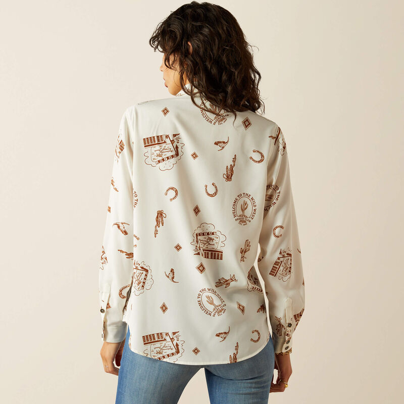 Ariat Road Trip Print Shirt