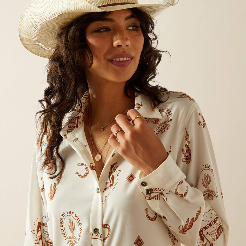 Ariat Road Trip Print Shirt
