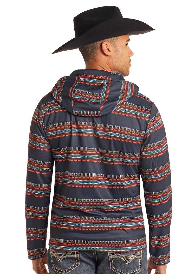 Rock&Roll Multi Striped Hoodie
