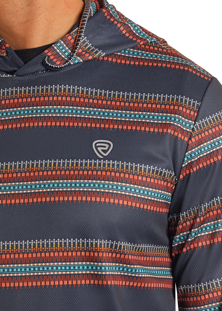 Rock&Roll Multi Striped Hoodie