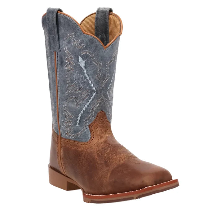 Dan Post Youth Salina Tan/Blue Boot