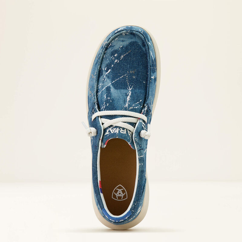 Ariat Women's Hilo Silver Splatter Denim