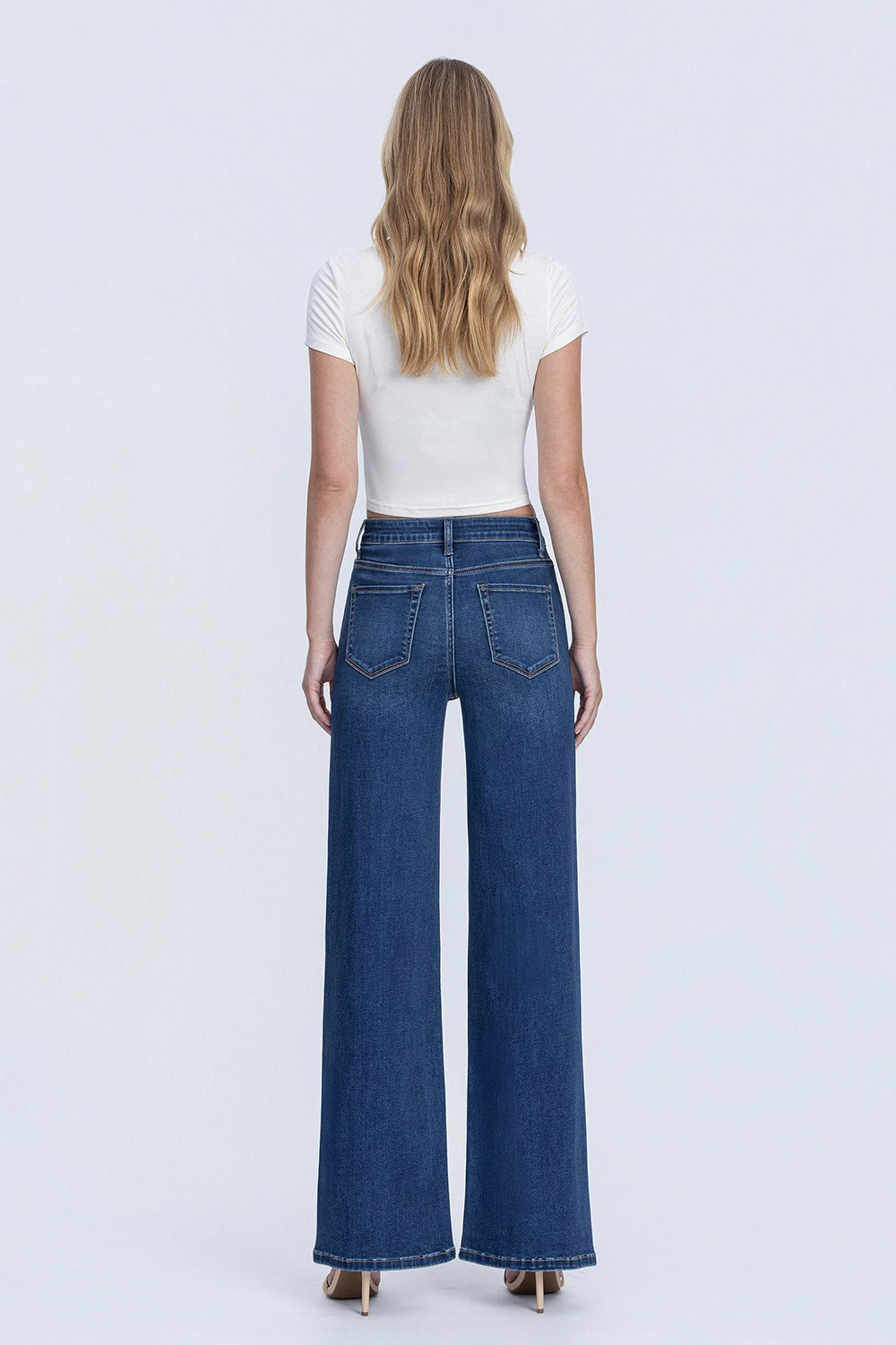 Vervet Super HR Super Soft Wide Leg Jean - Petticoat Junction