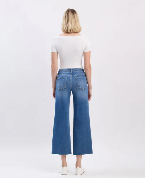 Vervet High Rise Crop Slim Wide