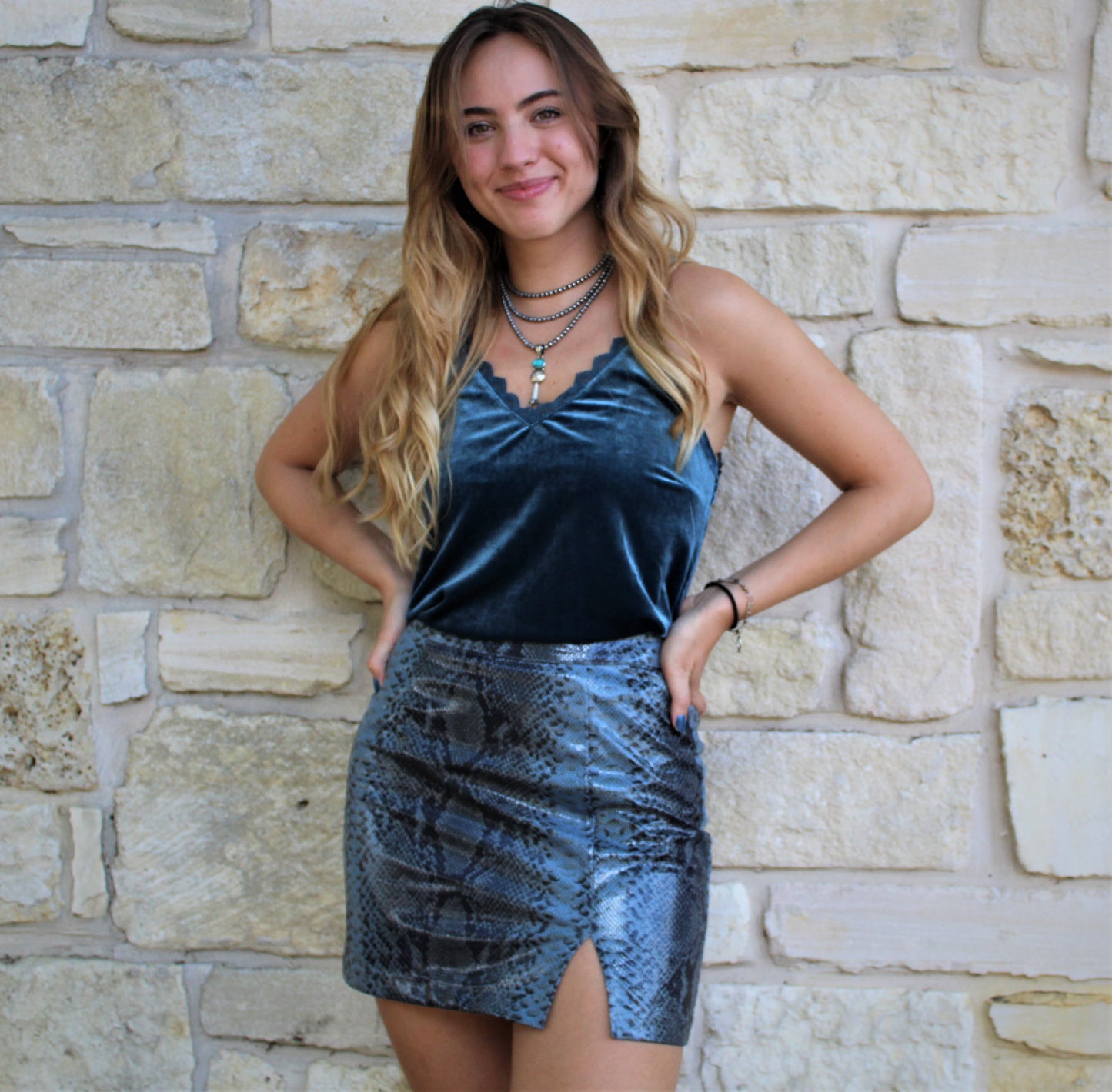 FAT 16" 5mm Navajo Pearl Necklace