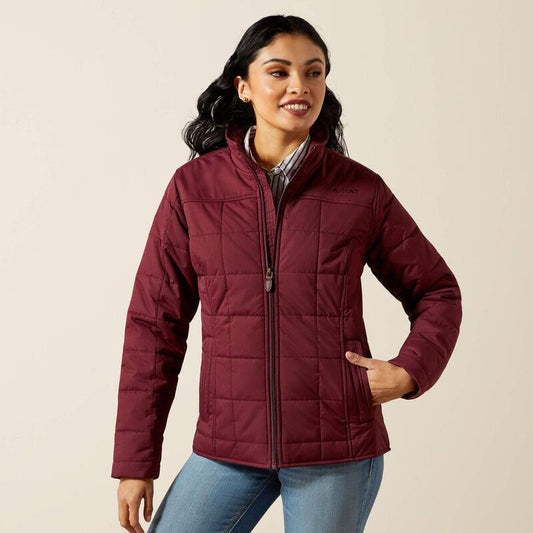 Ariat Womens Crius Jacket Concealed Carry Wine