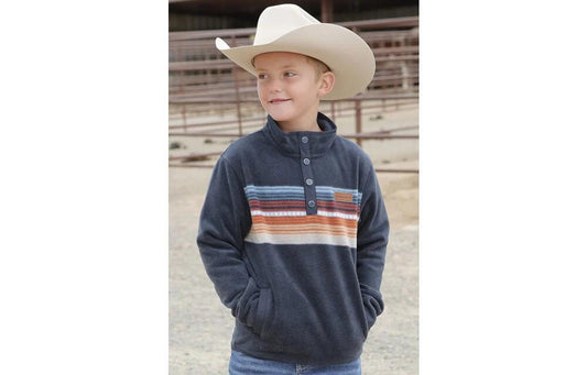 Cinch Boy's Navy Polar Fleece