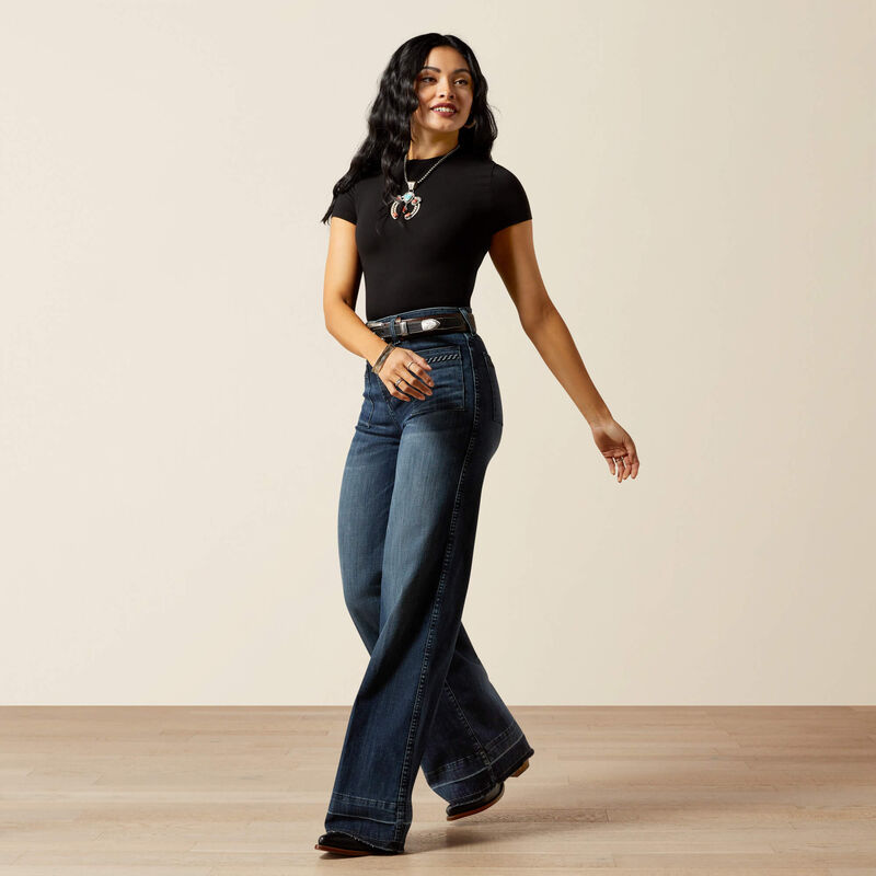 Ariat Ultra High Rise Jill Trouser Jean - Petticoat Junction