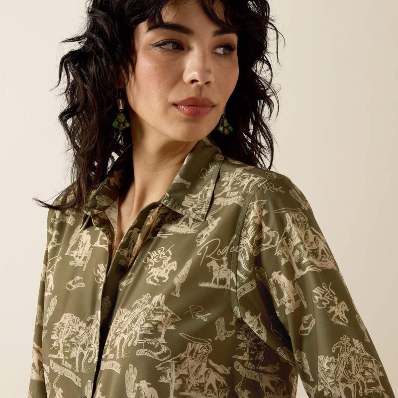 Ariat Homestyle Shirt Moss Green